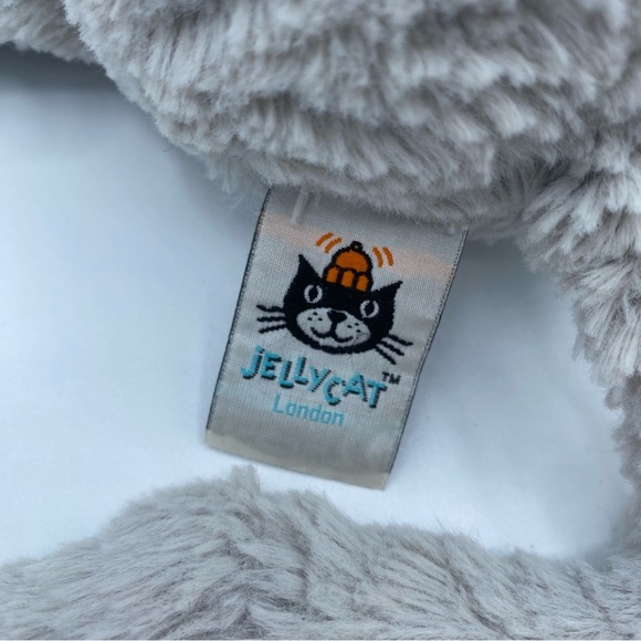 Jellycat Medium Fuddlewuddle Mouse Soft Grey Retired Rare Plush Stuffed Animal - Picture 4 of 14